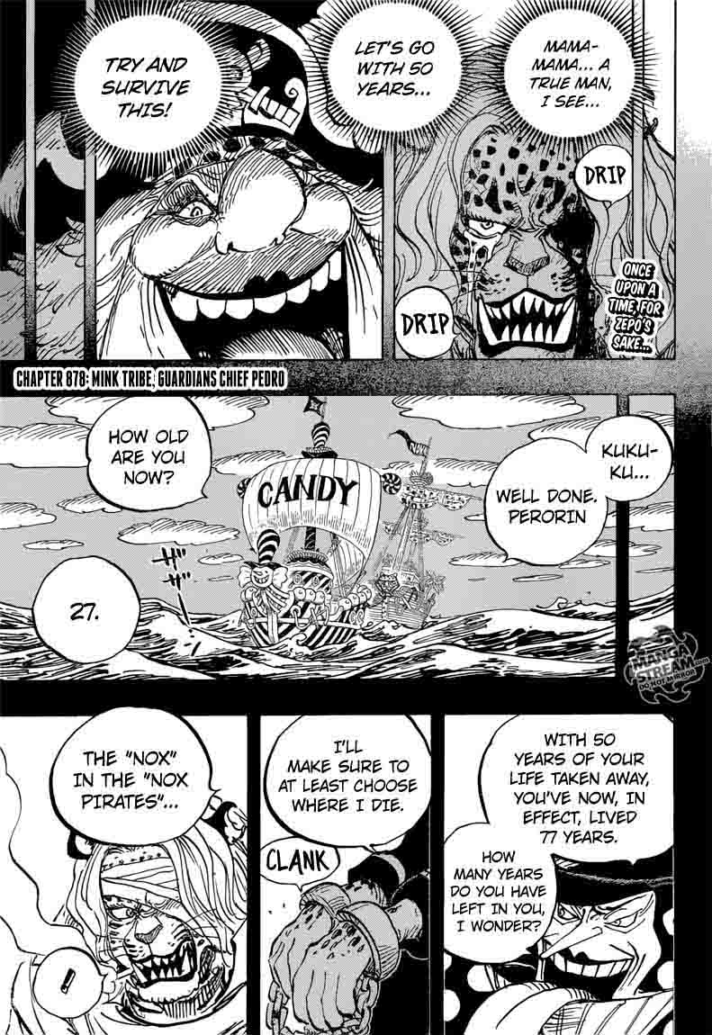 One Piece Chapter 878 - Manhwa18.com