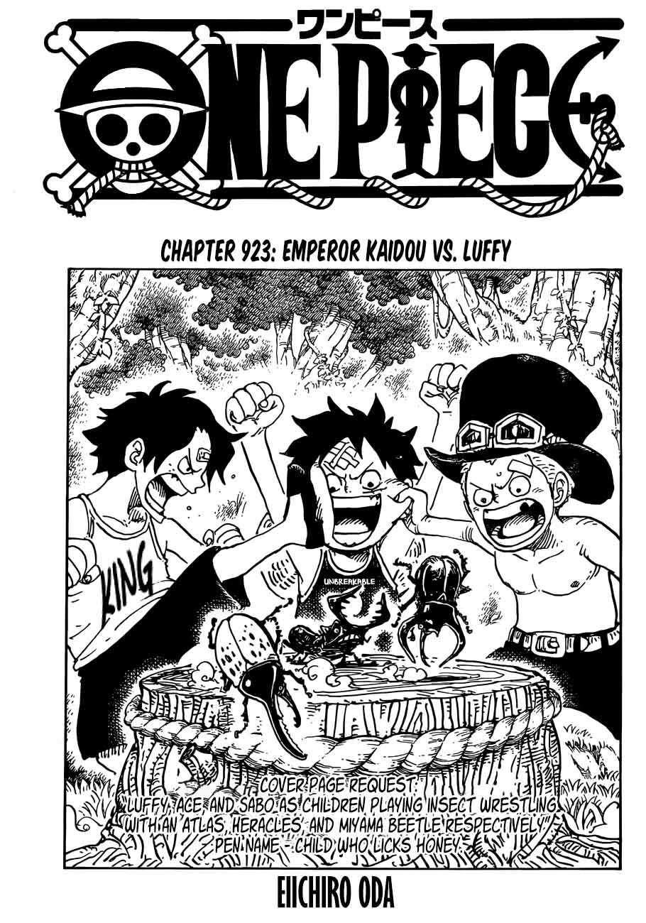 One Piece Chapter 923 - Manhwa18.com