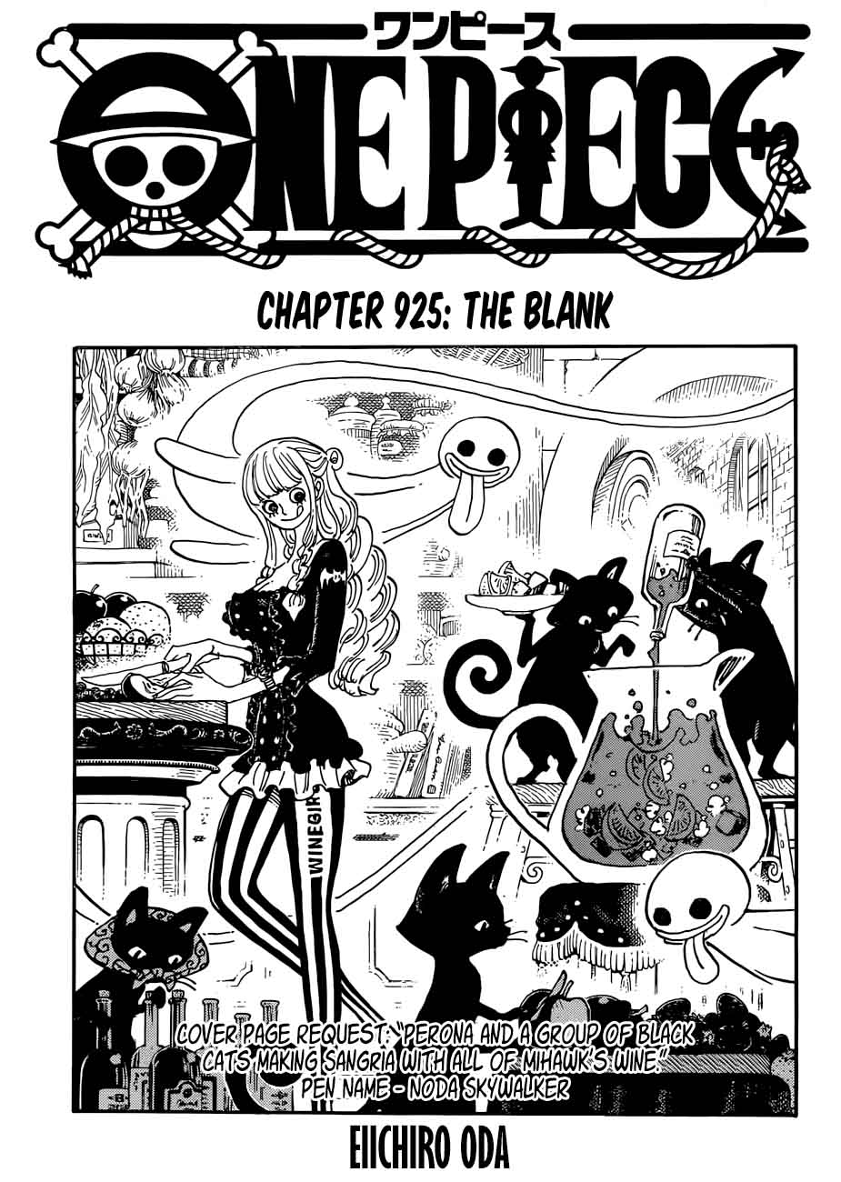 One Piece Chapter 925 - Manhwa18.com