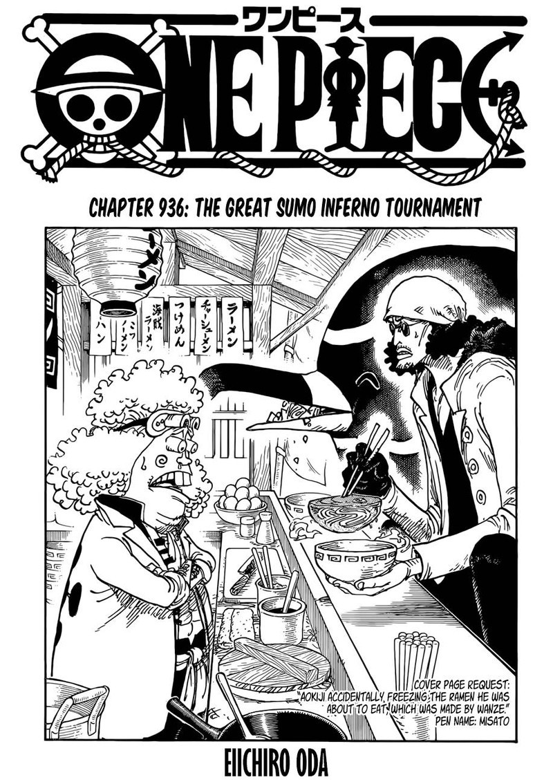 One Piece Chapter 936 - Manhwa18.com