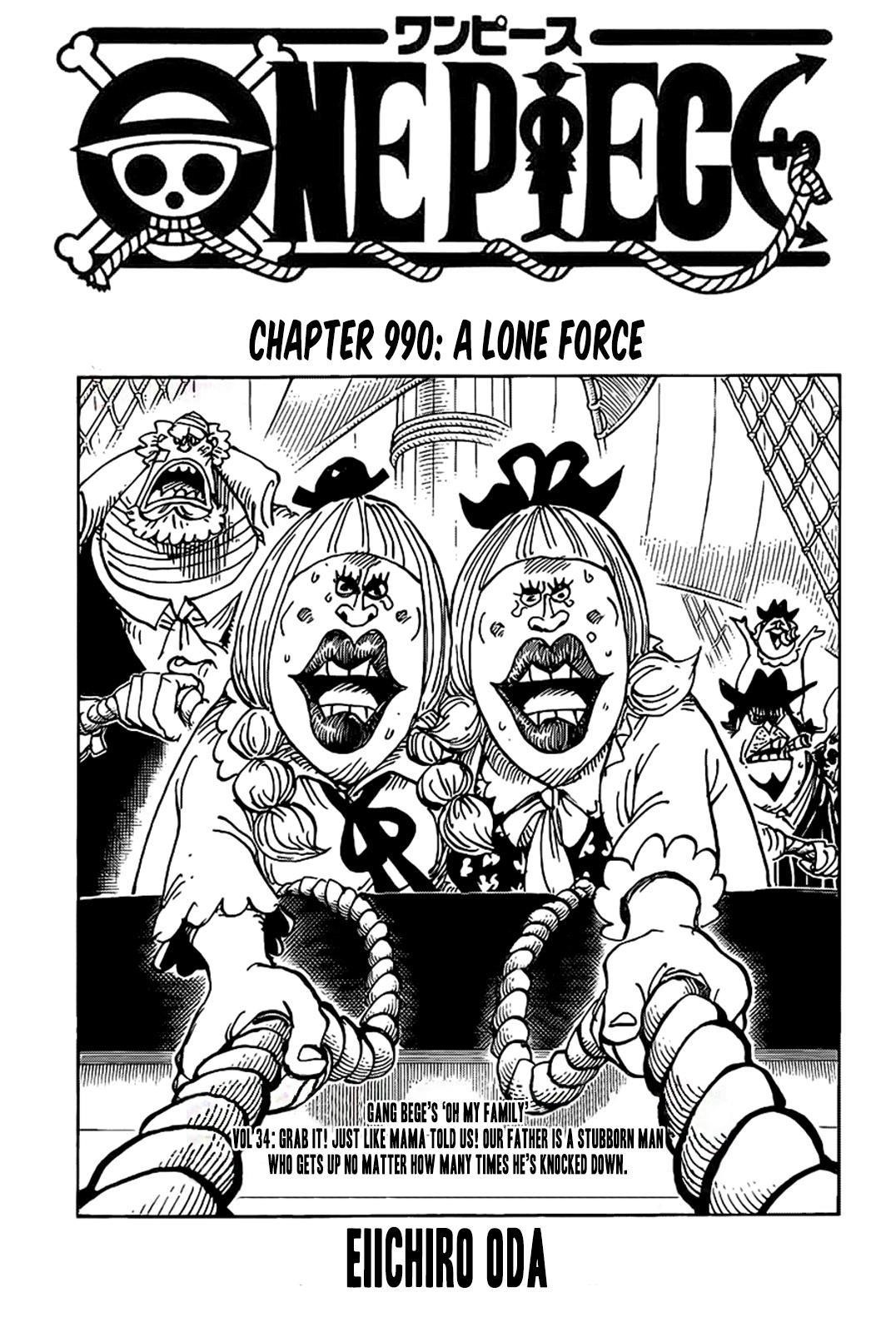 One Piece Chapter 990 - Manhwa18.com