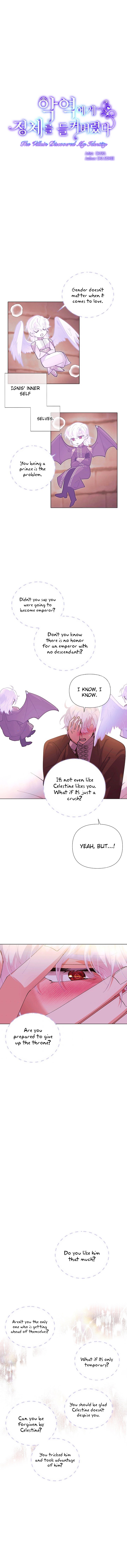 The Villain Discovered My Identity Chapter 82 - Manhwa18.com