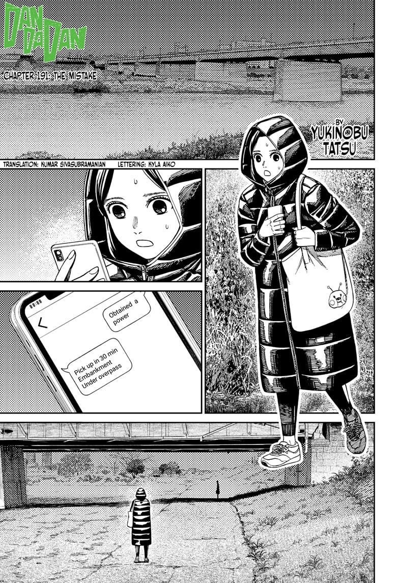 Dandadan Chapter 191 - Manhwa18.com