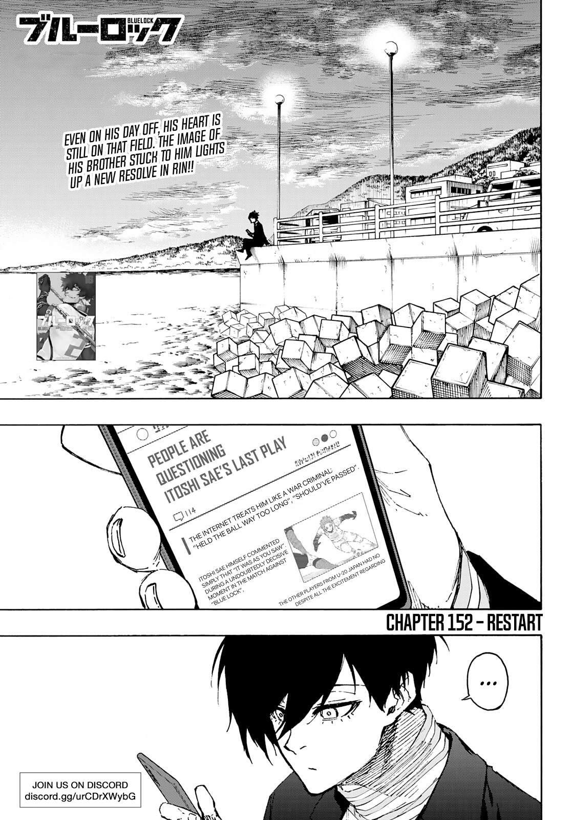 Blue Lock Chapter 152 - Manhwa18.com