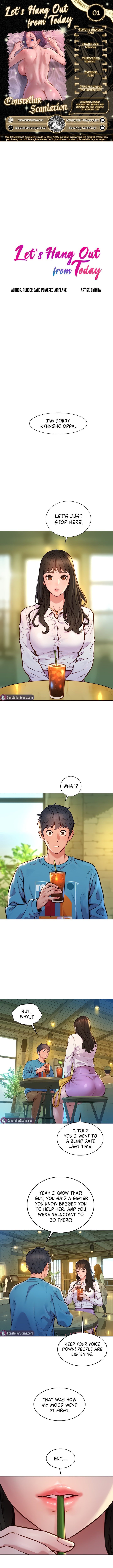 Let’s Hang Out from Today Chapter 1 - Manhwa18.com