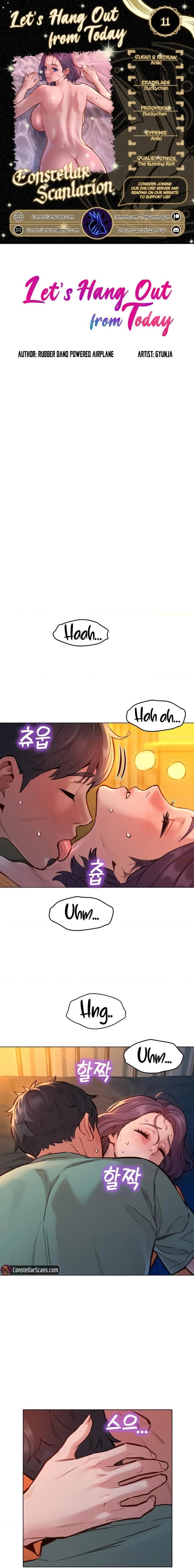 Let’s Hang Out from Today Chapter 11 - Manhwa18.com