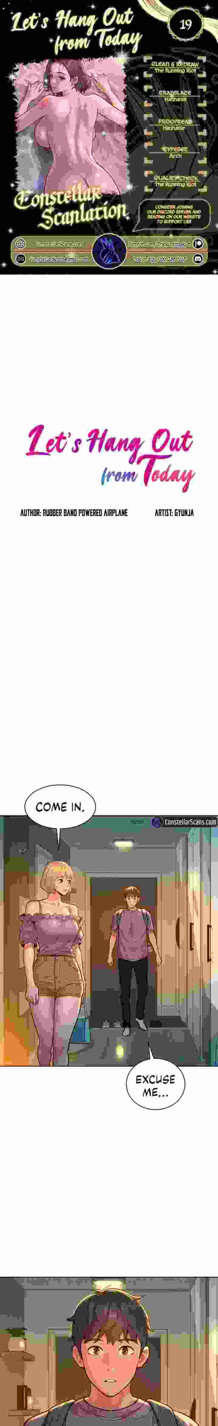 Let’s Hang Out from Today Chapter 19 - Manhwa18.com