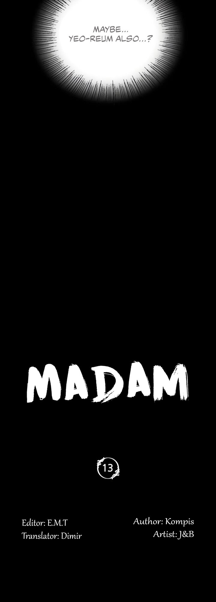 Madam Chapter 13 - Manhwa18.com