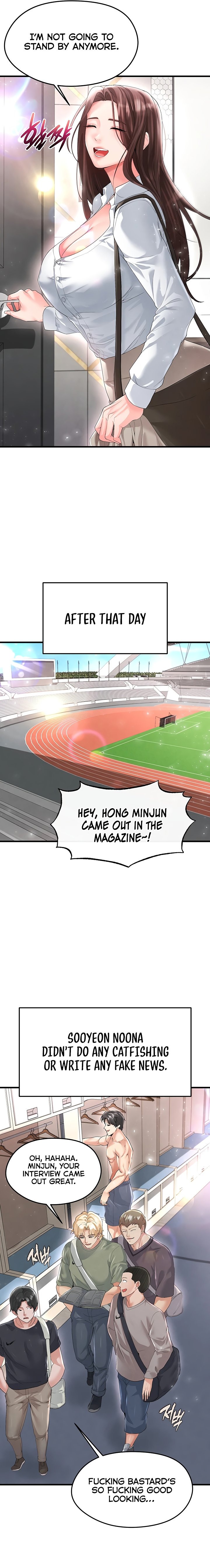 The Hottie’s Good at Football Chapter 16 - Manhwa18.com