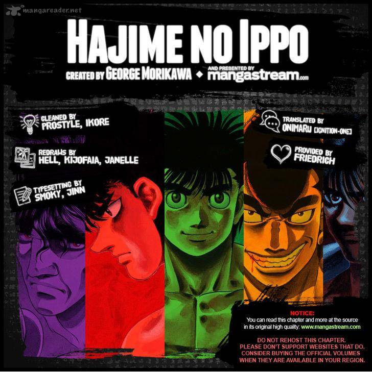 Hajime no Ippo Chapter 1008 - Manhwa18.com