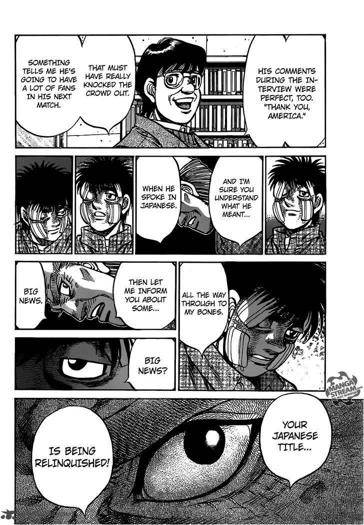 Hajime no Ippo Chapter 1009 - Manhwa18.com