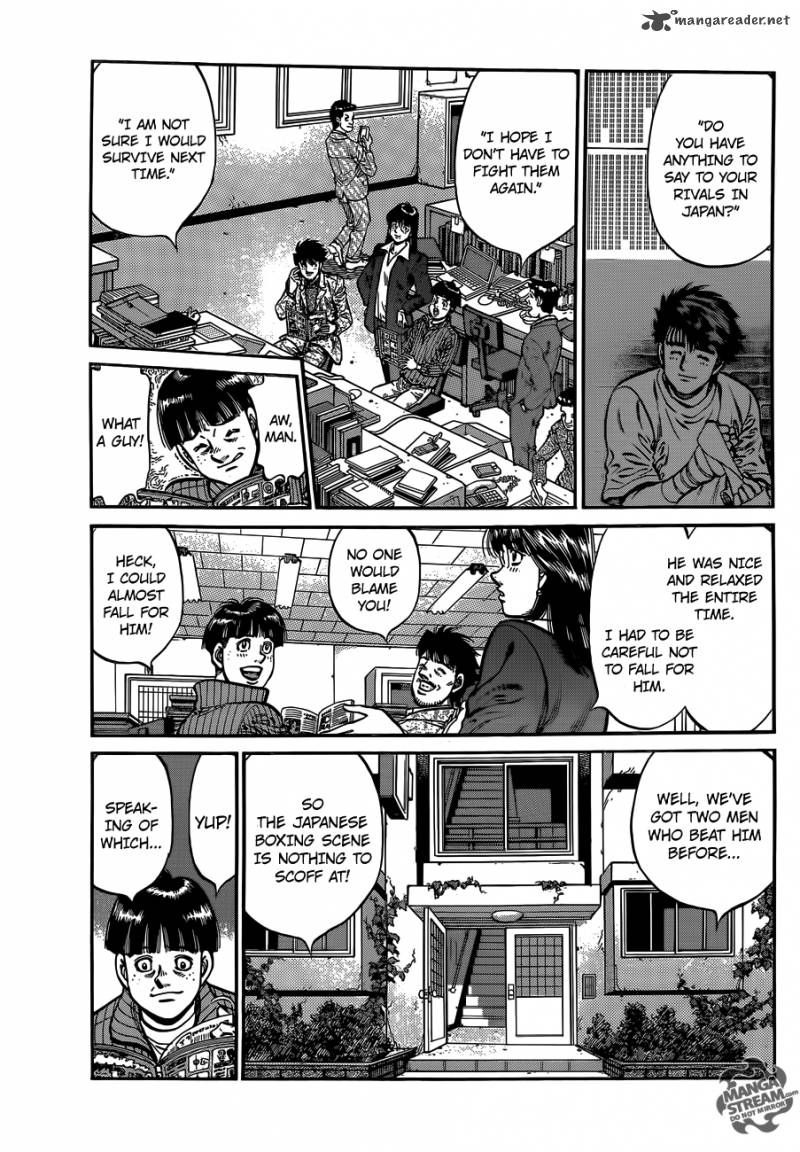 Hajime no Ippo Chapter 1010 - Manhwa18.com