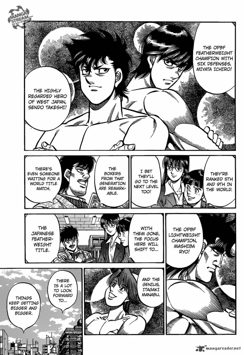 Hajime no Ippo Chapter 1010 - Manhwa18.com