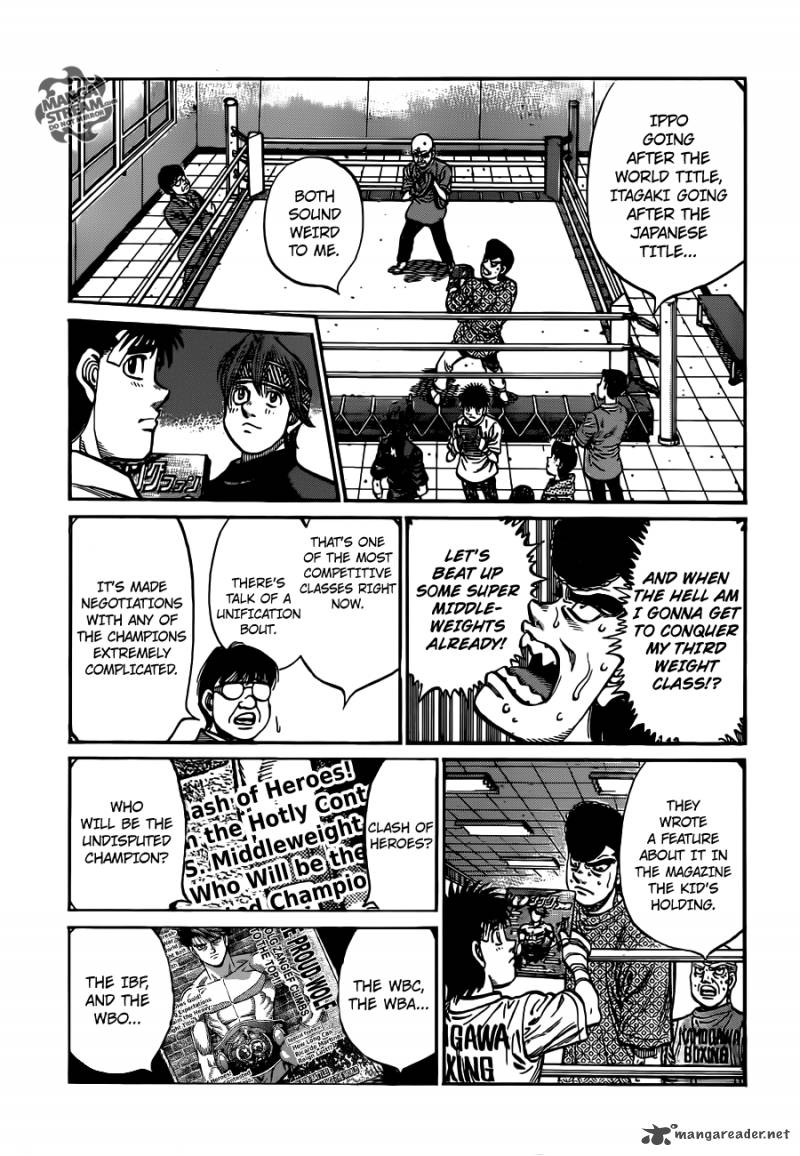 Hajime no Ippo Chapter 1012 - Manhwa18.com