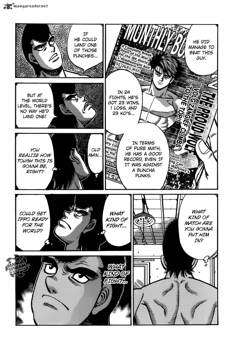 Hajime no Ippo Chapter 1012 - Manhwa18.com