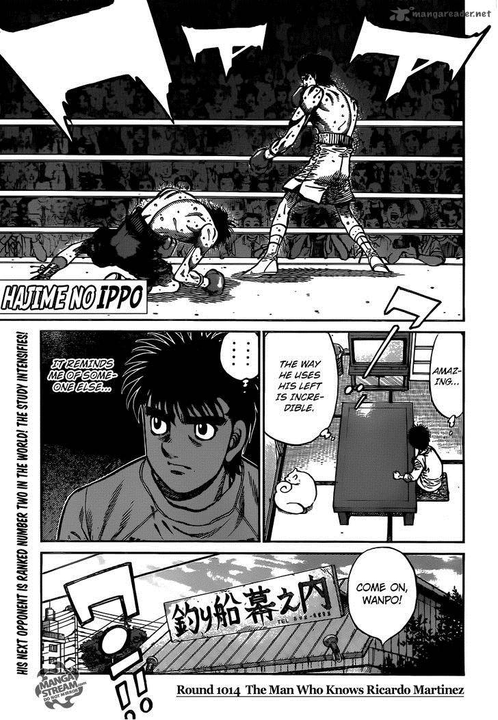 Hajime no Ippo Chapter 1014 - Manhwa18.com