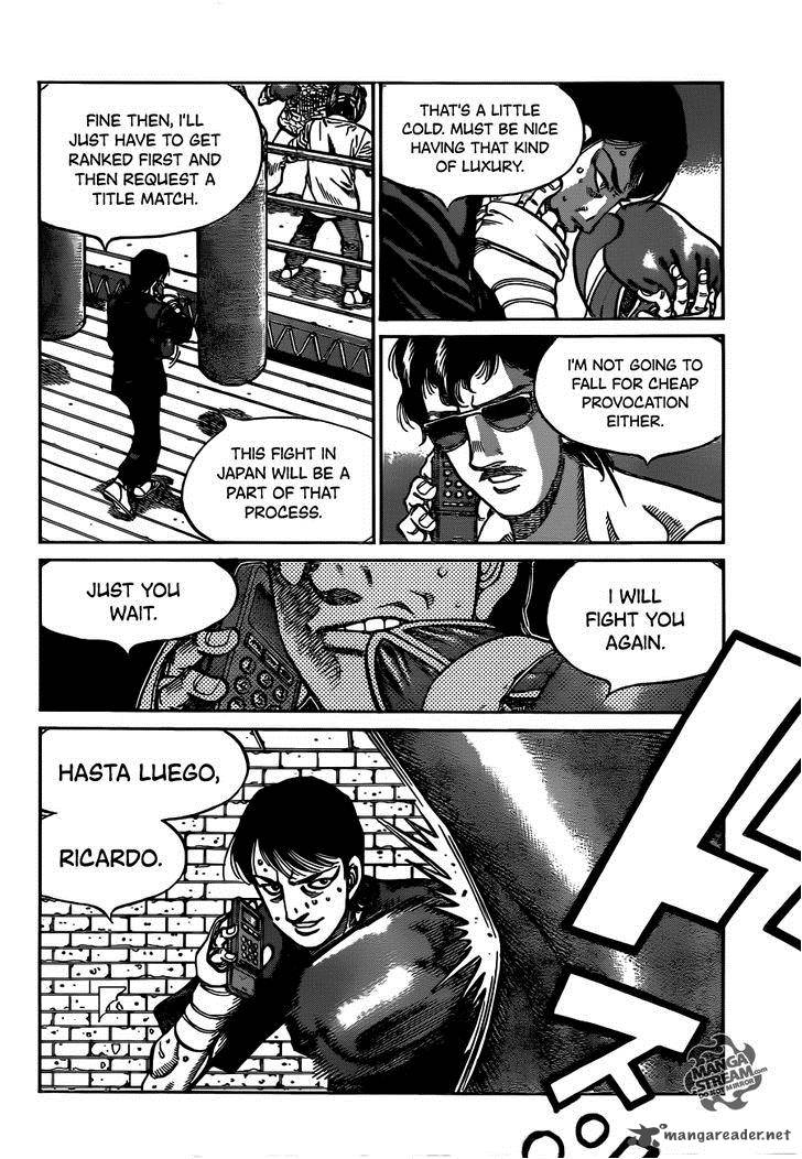 Hajime no Ippo Chapter 1014 - Manhwa18.com