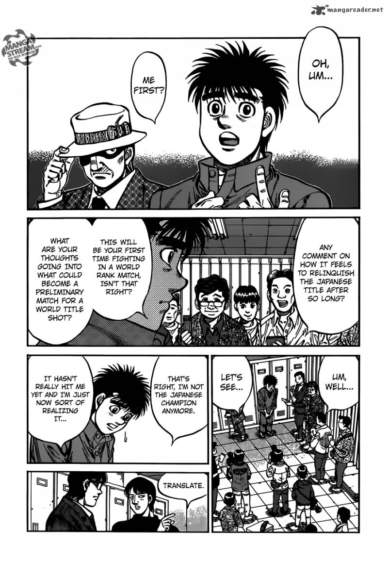 Hajime no Ippo Chapter 1020 - Manhwa18.com