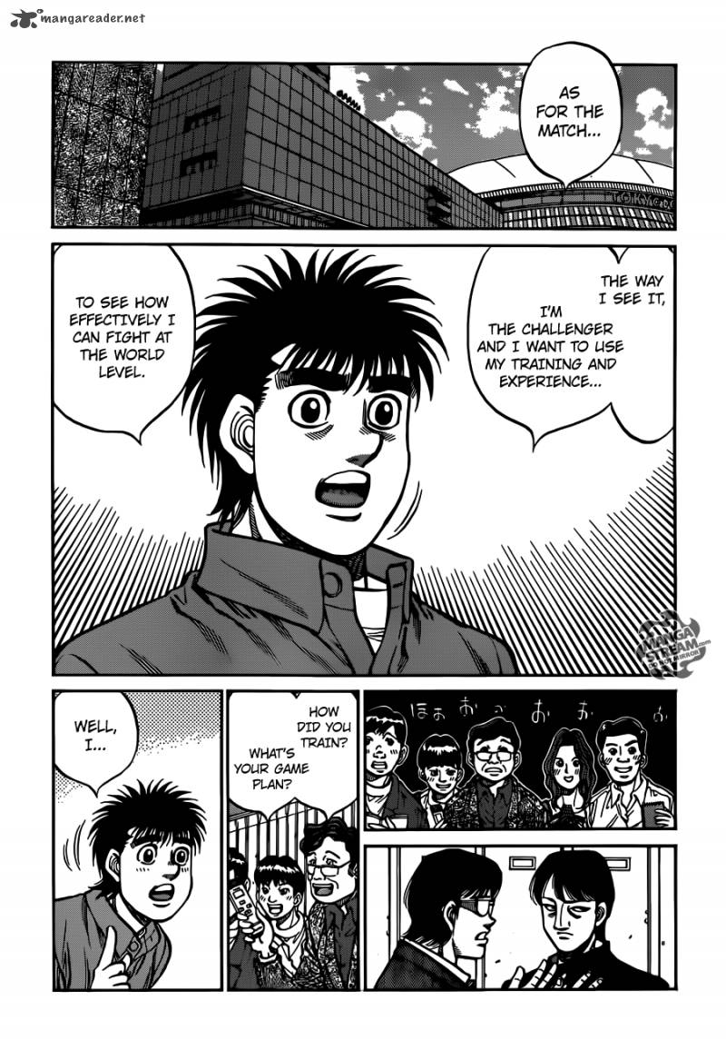 Hajime no Ippo Chapter 1020 - Manhwa18.com