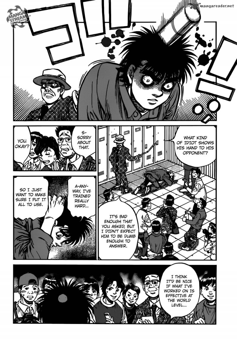 Hajime no Ippo Chapter 1020 - Manhwa18.com