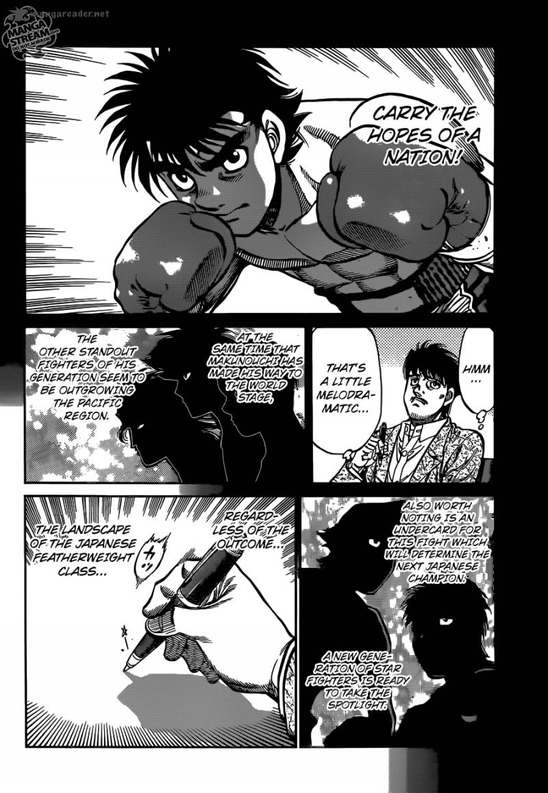 Hajime no Ippo Chapter 1021 - Manhwa18.com