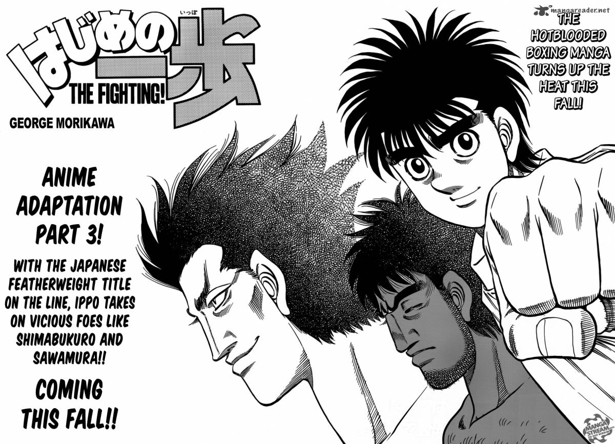 Hajime no Ippo Chapter 1025 - Manhwa18.com