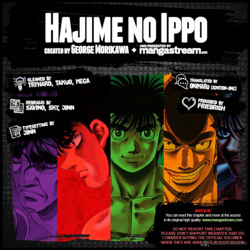 Hajime no Ippo Chapter 1028 - Manhwa18.com