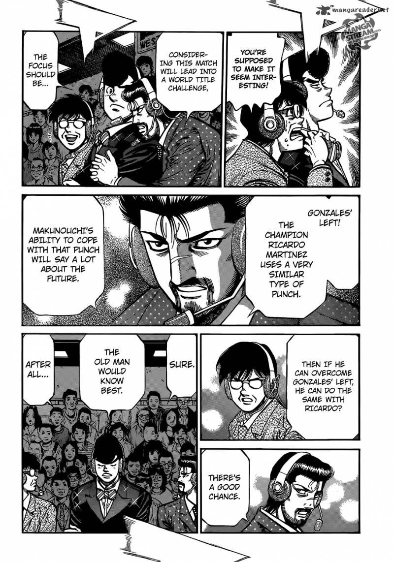 Hajime no Ippo Chapter 1031 - Manhwa18.com