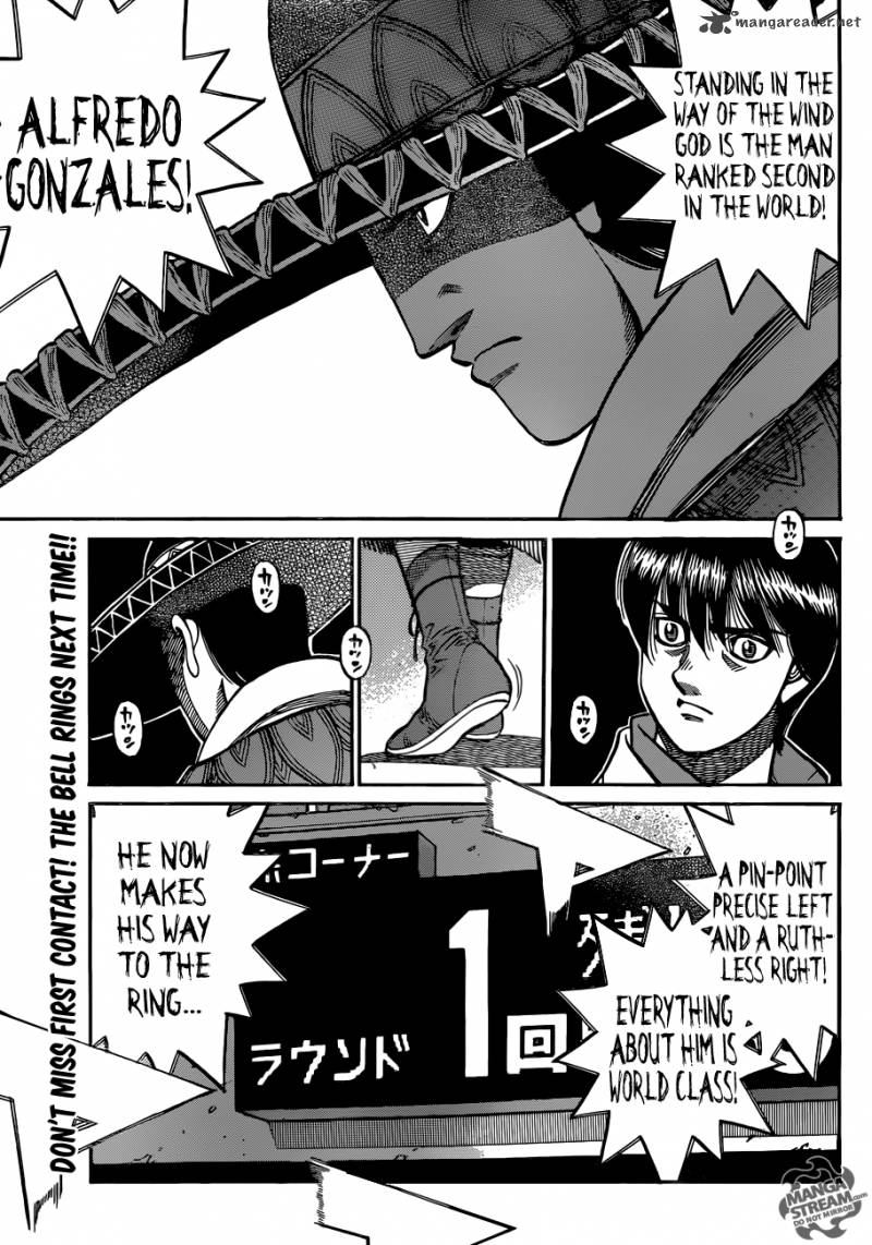 Hajime no Ippo Chapter 1031 - Manhwa18.com