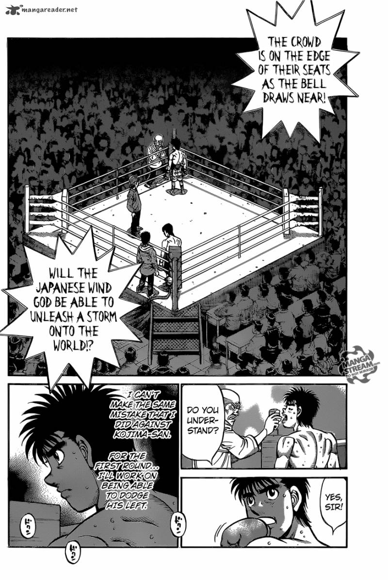 Hajime no Ippo Chapter 1032 - Manhwa18.com