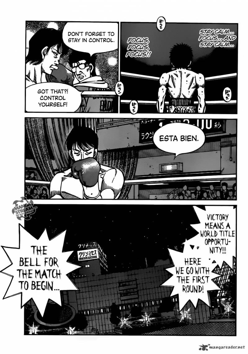 Hajime no Ippo Chapter 1032 - Manhwa18.com