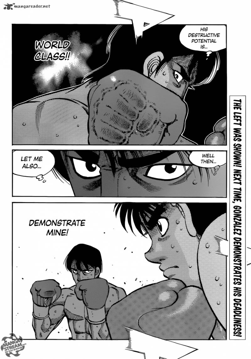 Hajime no Ippo Chapter 1035 - Manhwa18.com