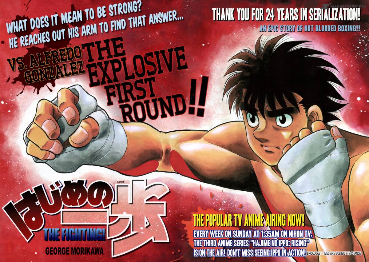 Hajime no Ippo Chapter 1036 - Manhwa18.com