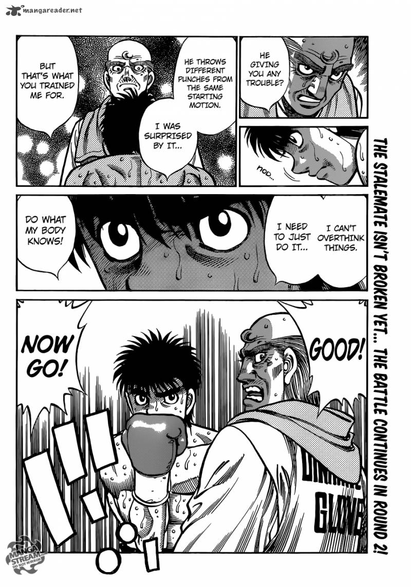 Hajime no Ippo Chapter 1039 - Manhwa18.com