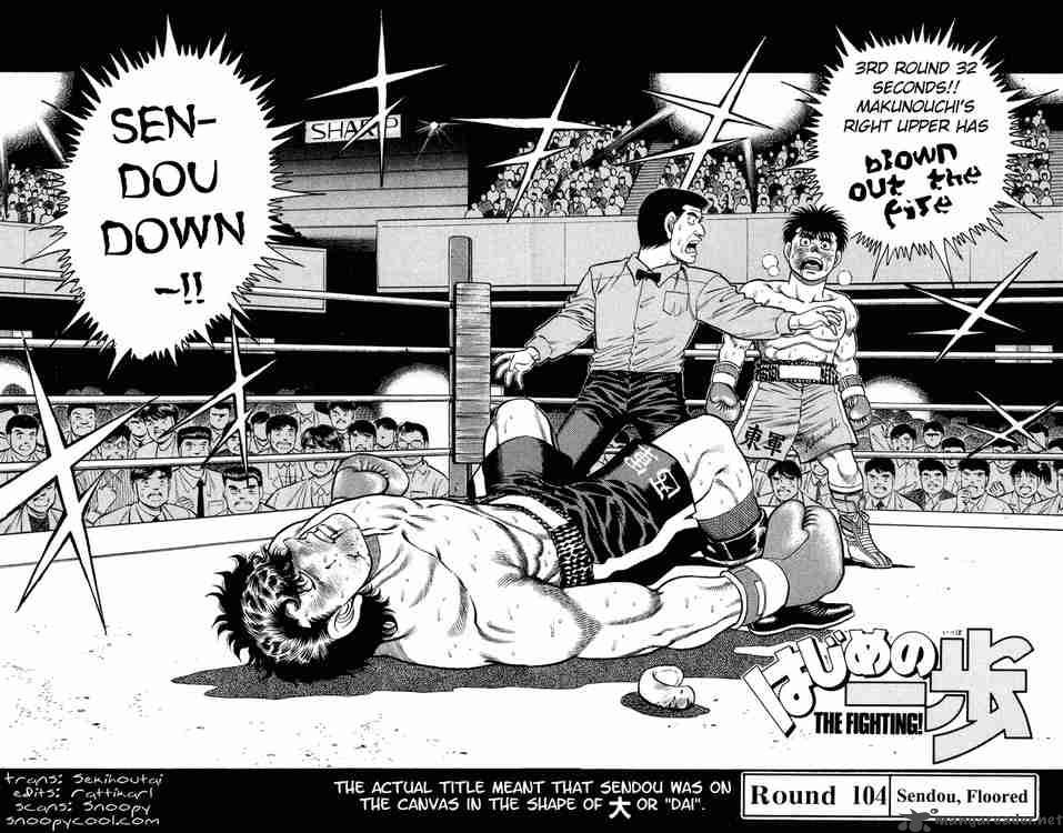 Hajime no Ippo Chapter 104 - Manhwa18.com