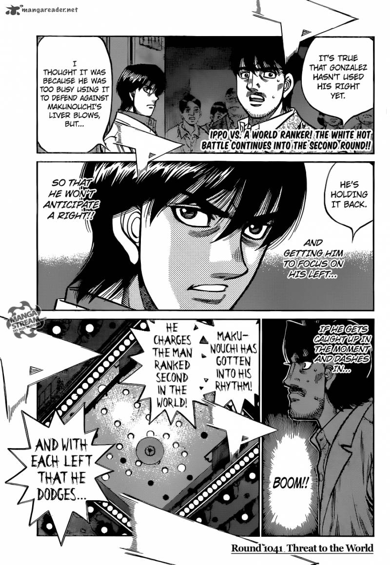 Hajime no Ippo Chapter 1041 - Manhwa18.com