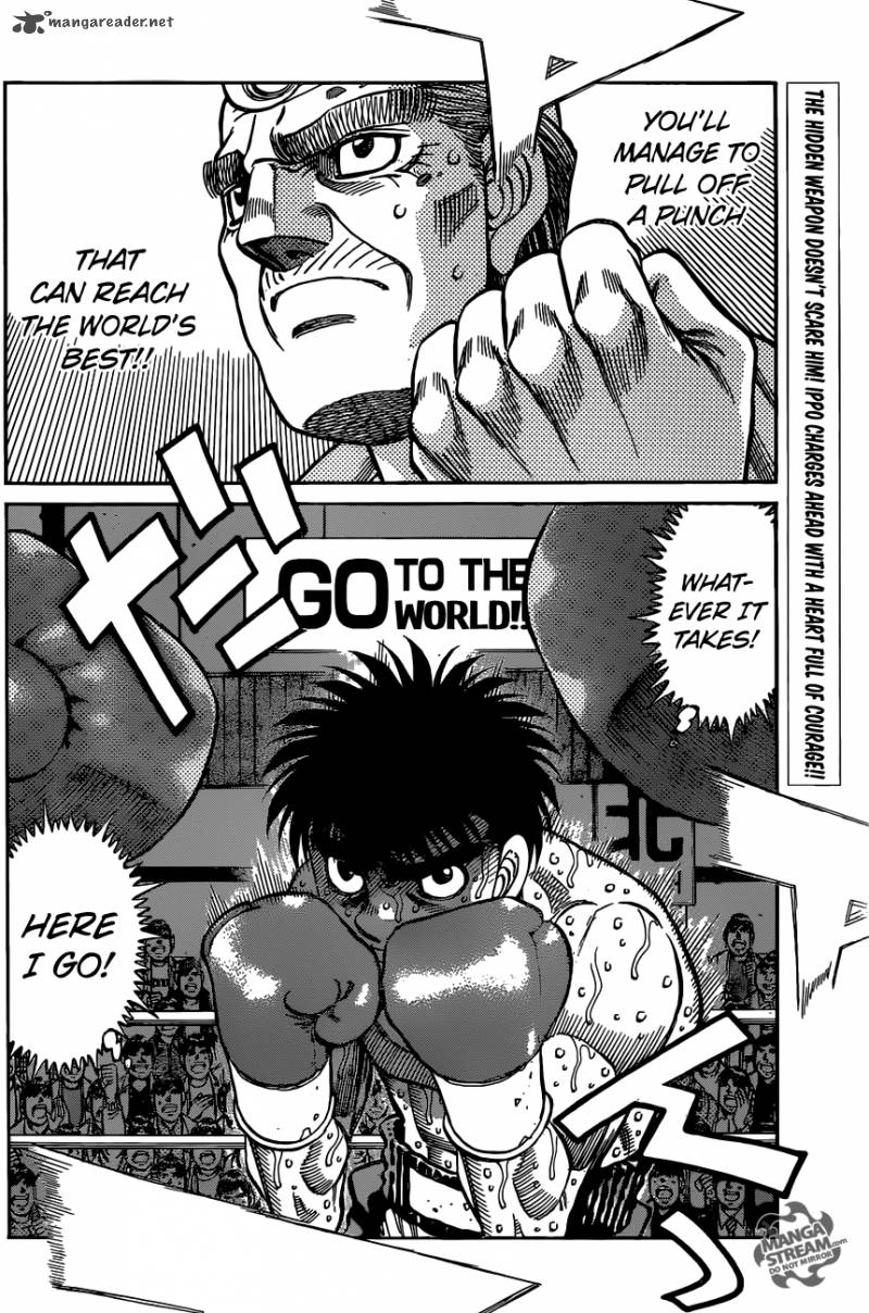 Hajime no Ippo Chapter 1042 - Manhwa18.com