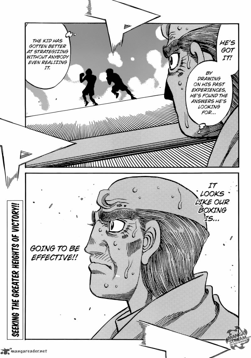 Hajime no Ippo Chapter 1046 - Manhwa18.com