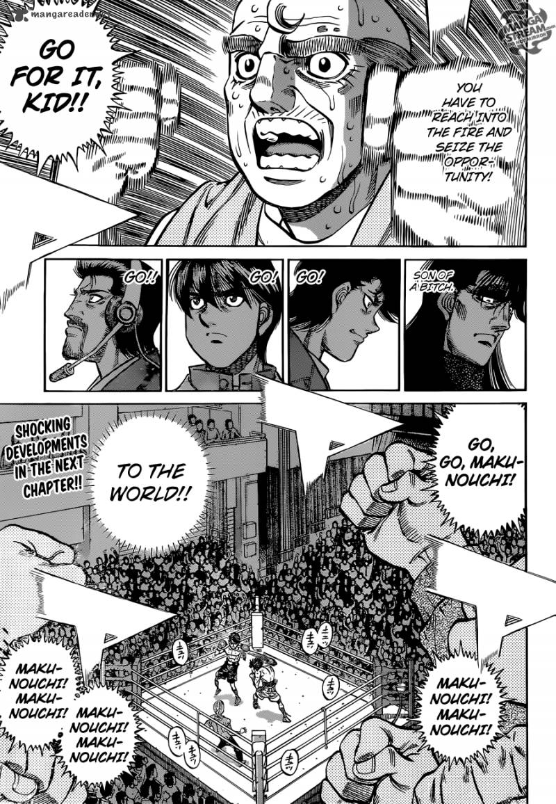 Hajime no Ippo Chapter 1047 - Manhwa18.com