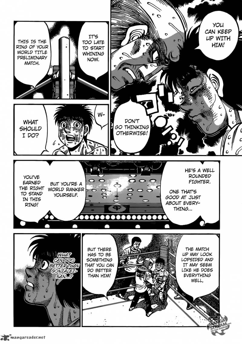 Hajime no Ippo Chapter 1050 - Manhwa18.com