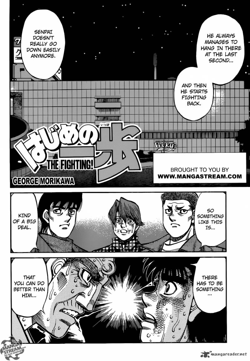 Hajime no Ippo Chapter 1051 - Manhwa18.com