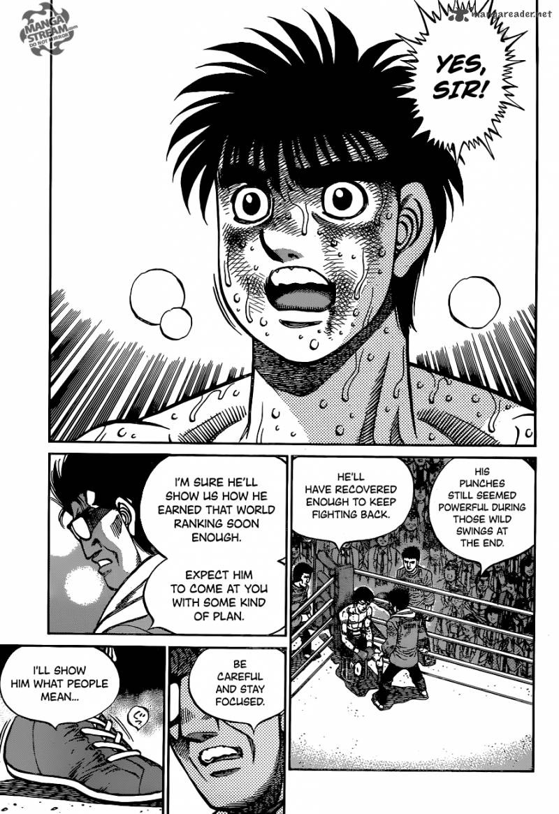 Hajime no Ippo Chapter 1051 - Manhwa18.com