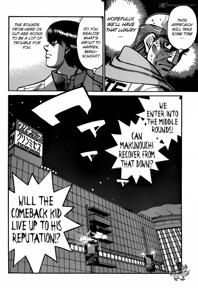 Hajime no Ippo Chapter 1051 - Manhwa18.com