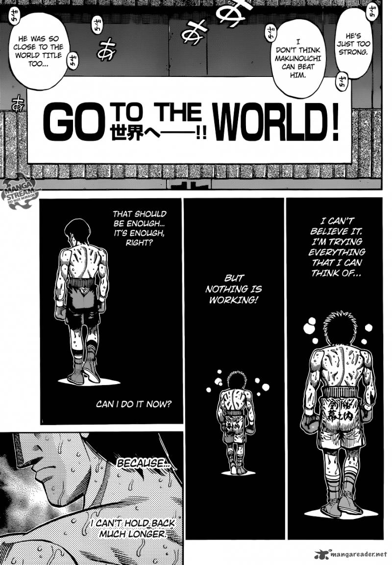 Hajime no Ippo Chapter 1054 - Manhwa18.com