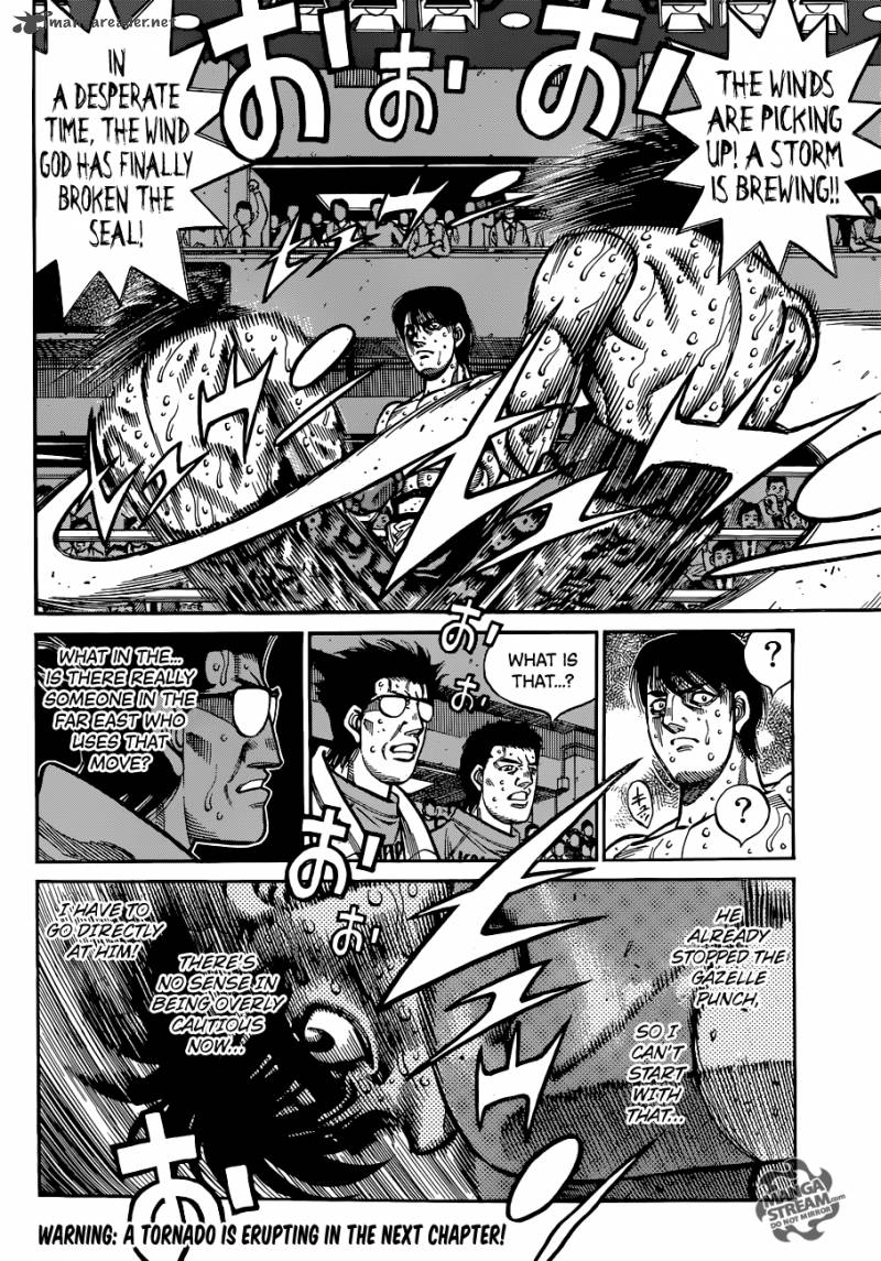 Hajime no Ippo Chapter 1054 - Manhwa18.com