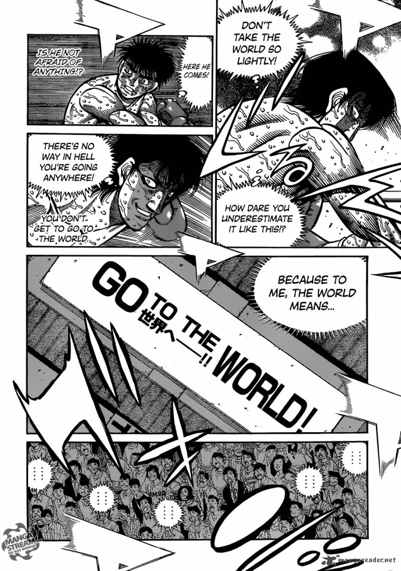 Hajime no Ippo Chapter 1057 - Manhwa18.com