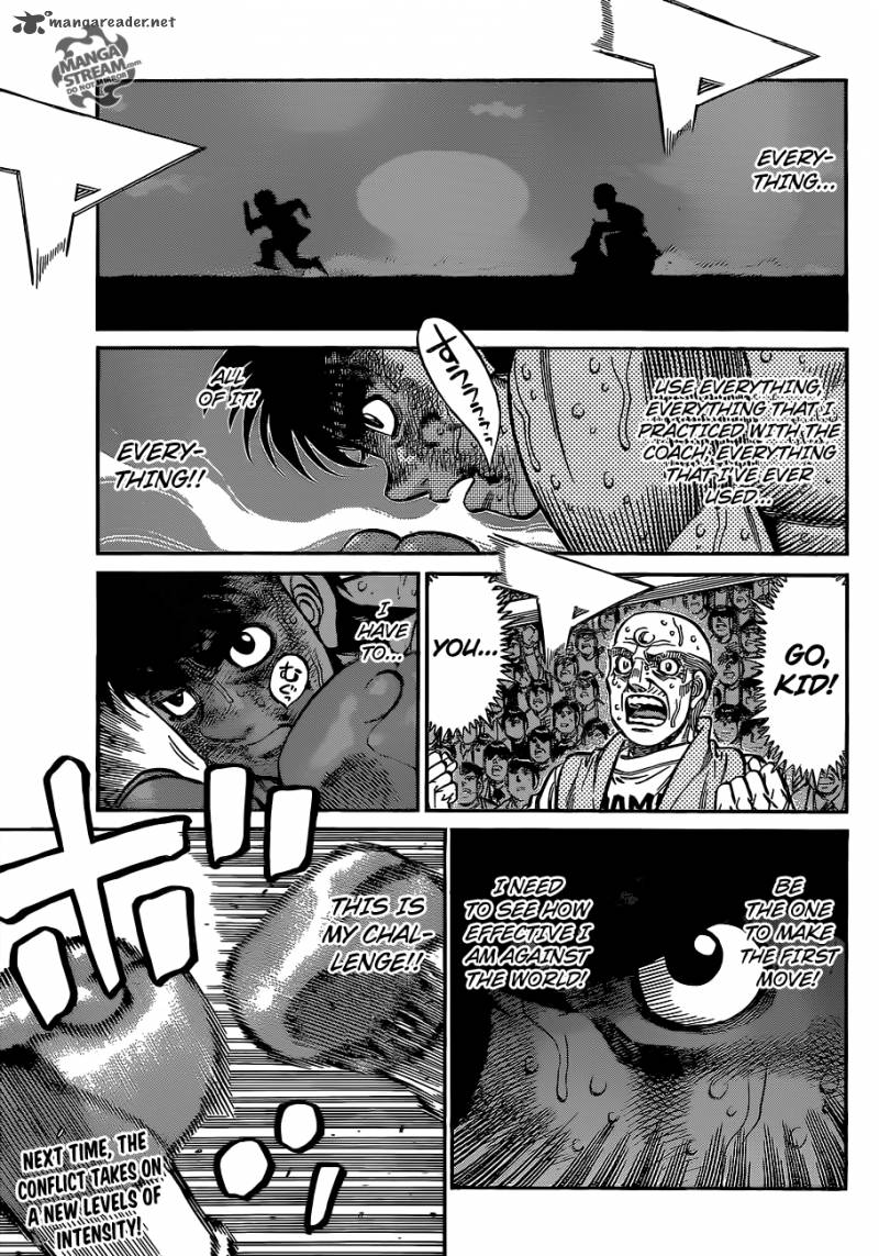 Hajime no Ippo Chapter 1058 - Manhwa18.com