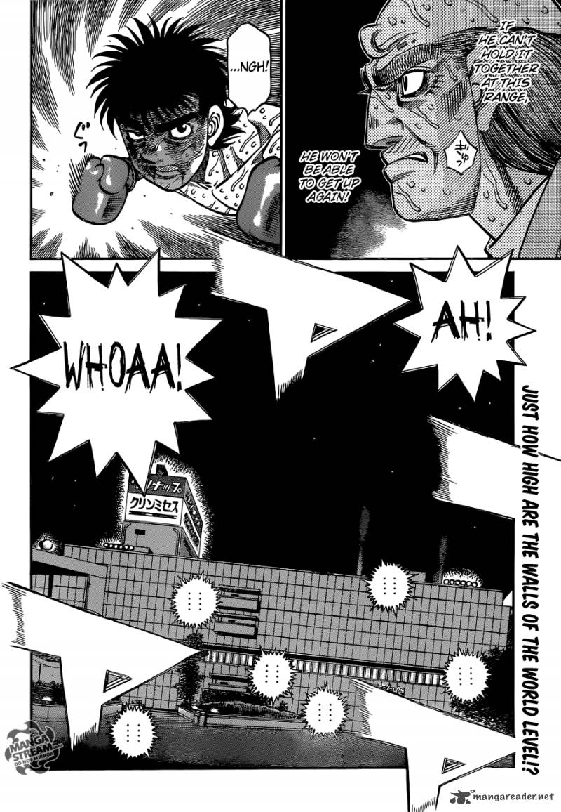 Hajime no Ippo Chapter 1059 - Manhwa18.com