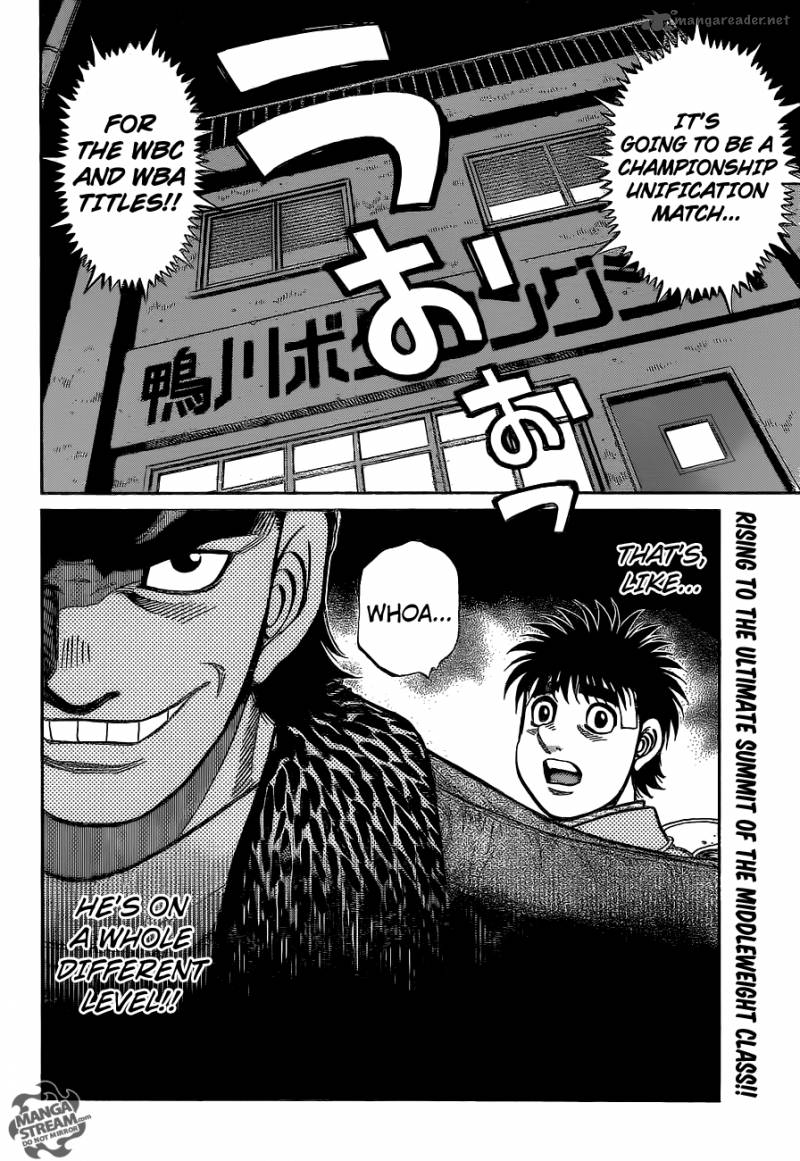 Hajime no Ippo Chapter 1077 - Manhwa18.com