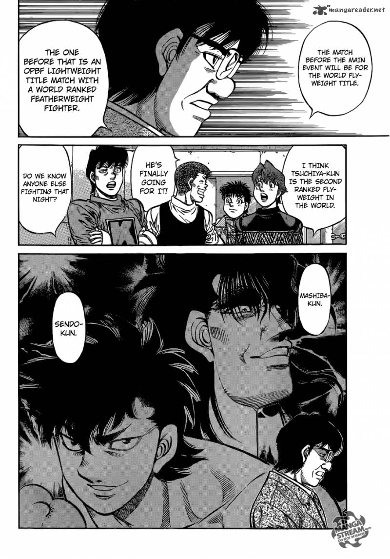 Hajime no Ippo Chapter 1078 - Manhwa18.com